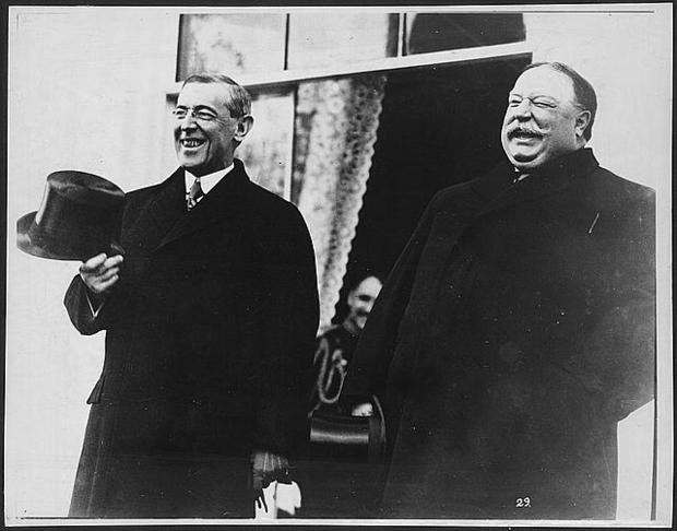 Woodrow Wilson, William H. Taft 