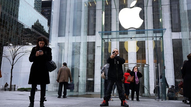Apple store in New York 