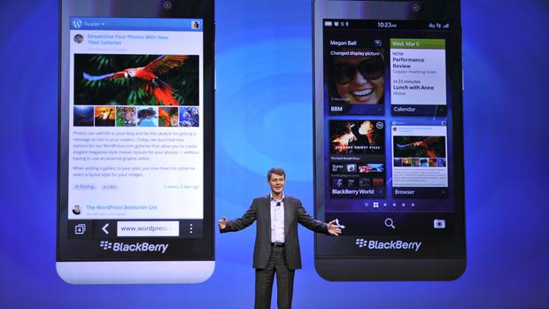 BlackBerry unveils new phones 
