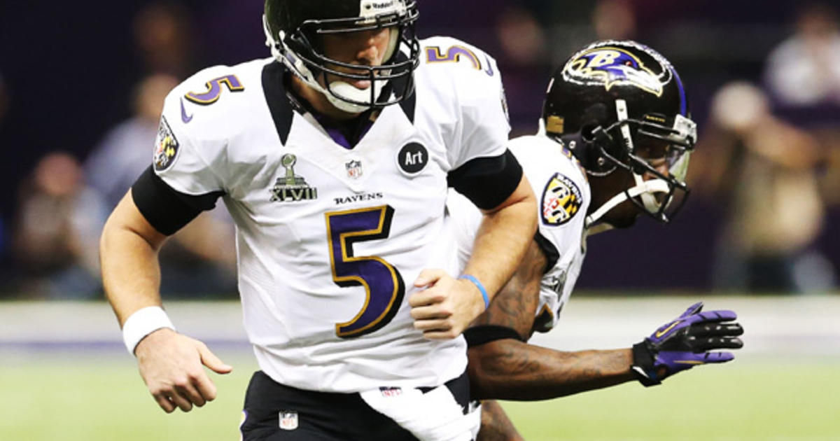 Baltimore QB Joe Flacco wins Super Bowl MVP award CBS News