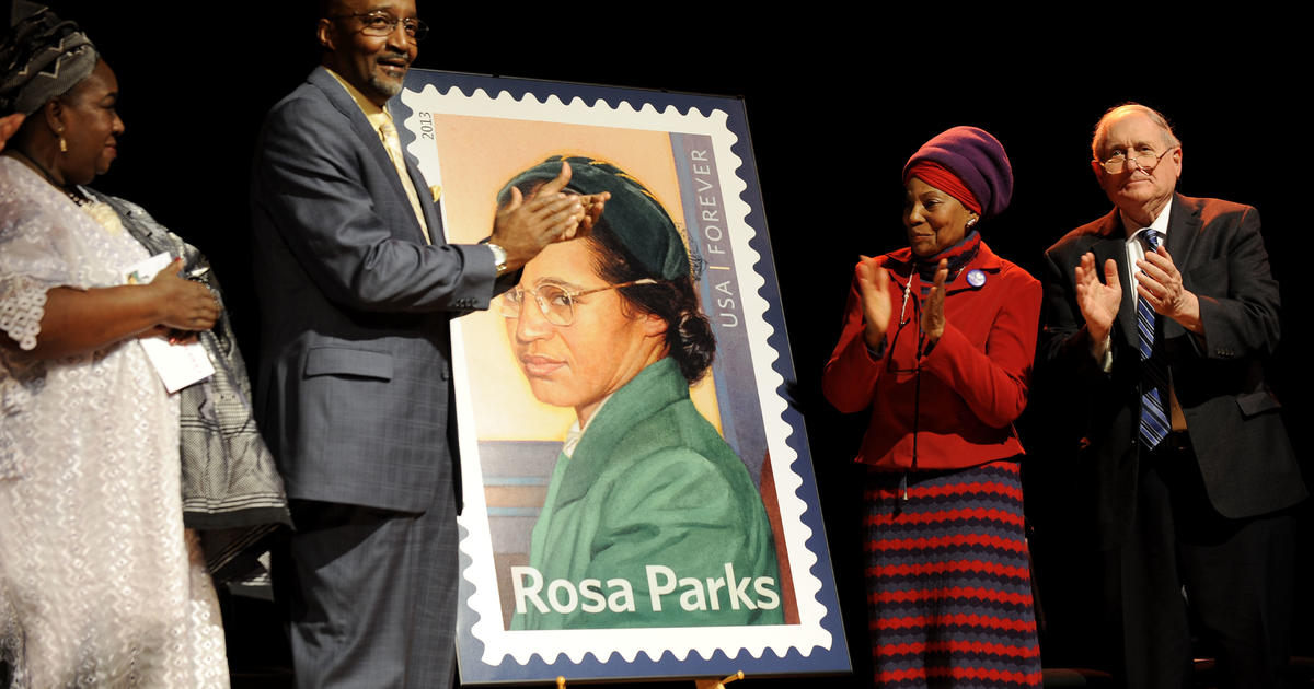 Rosa Parks stamp unveiled for late civil rights icon s 100th