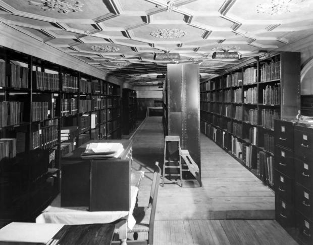Frick Collection Bowling Alley As Library 