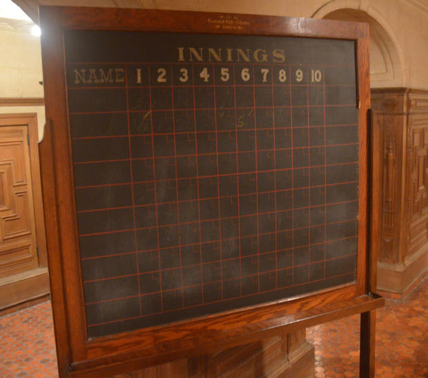 Frick Collection Bowling Alley Scoreboard 