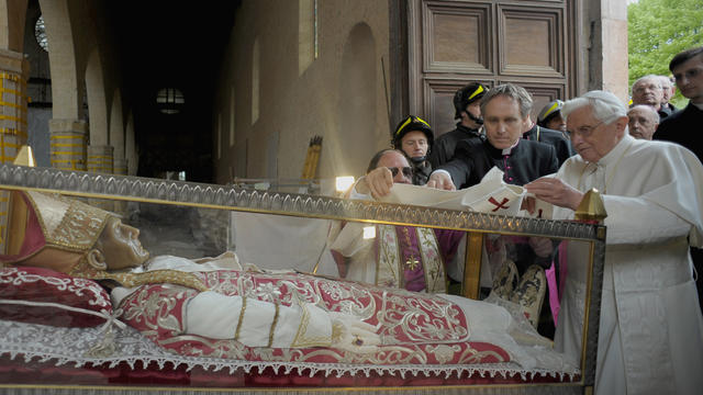 Pope Benedict XVI, pope celestine V 