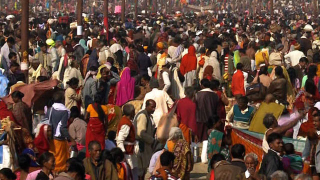 Moved by a shared faith, millions flocked to wash away their sins on the luckiest day of Hinduism's biggest festival. 