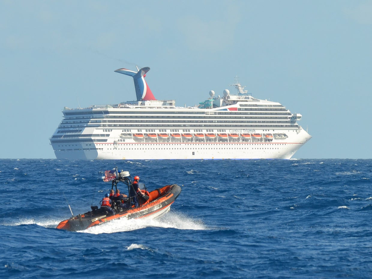 Cruise ship adrift in Gulf of Mexico for 3 days - CBS News