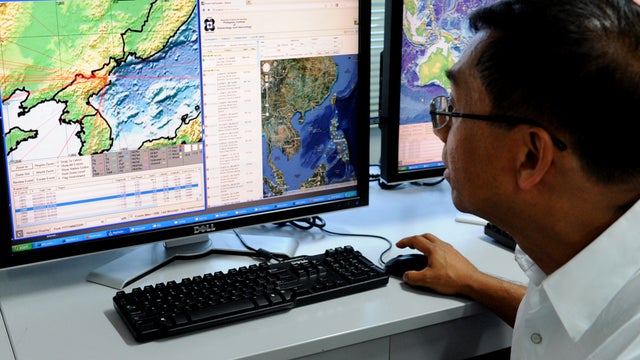 philippines, Institute of Volcanology and Seismology, north korea, nuclear test 