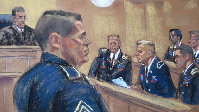 The panel reads its verdict in the murder trial of Sgt. Brent Burke. 