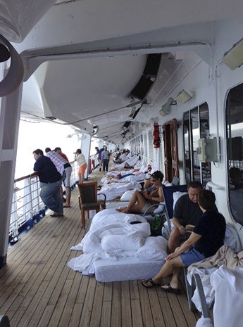 Aboard The Carnival Triumph Cruise Ship