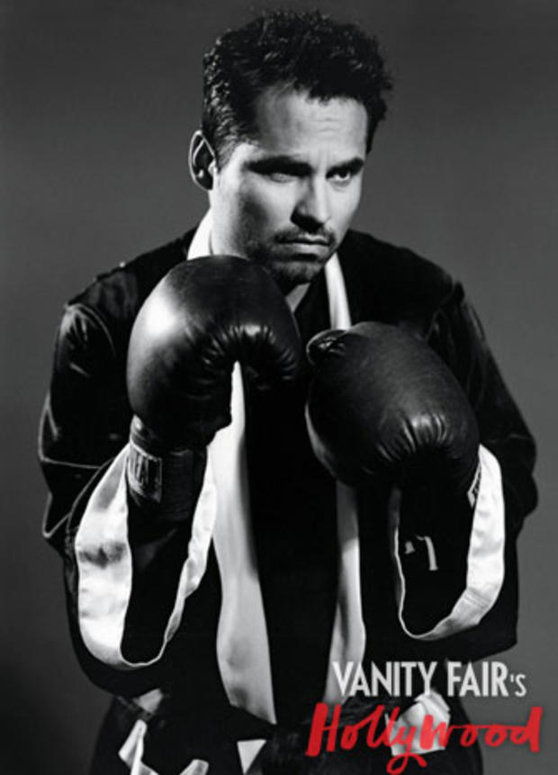 An image of actor Michael Pena from the 2013 Vanity Fair's Hollywood portfolio.  