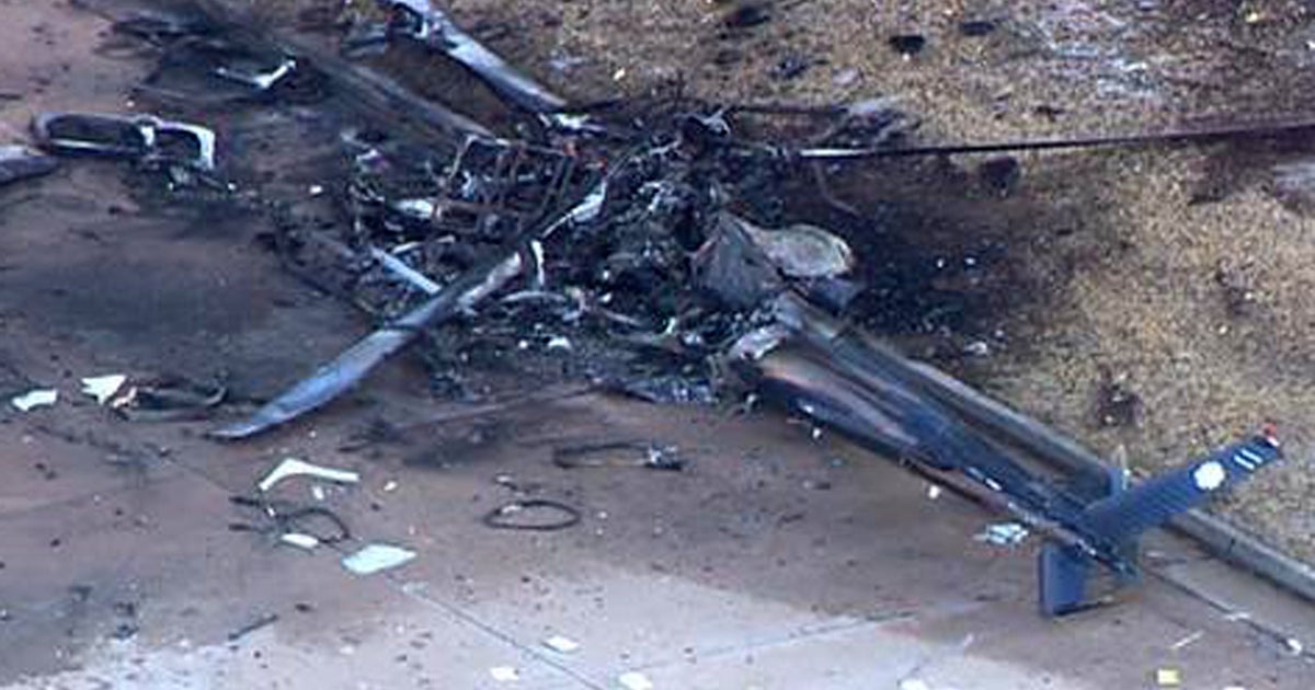 Deadly medical helicopter crash in Oklahoma City CBS News