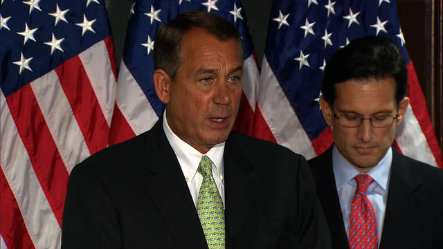 Boehner challenges Senate on budget cuts 