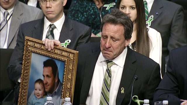 Senate hears dramatic gun control testimony 