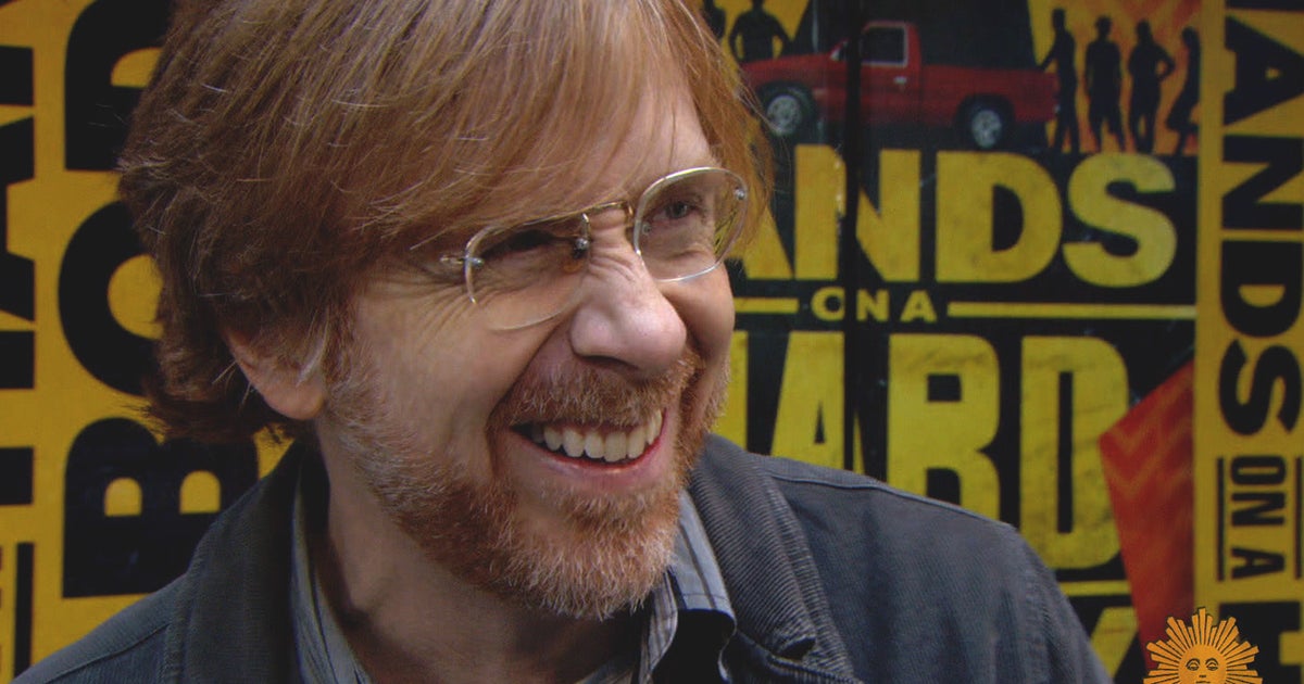 Trey Anastasio on his Broadway debut - CBS News