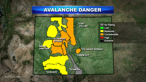 Avalanche Danger MAP March17 
