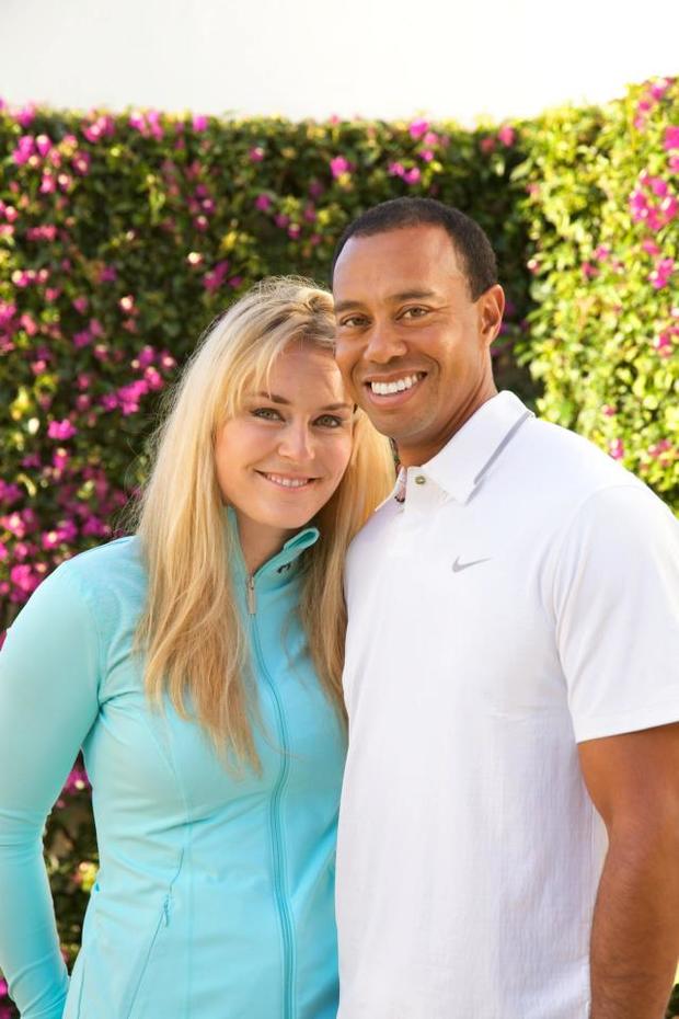 Lindsey Vonn, Tiger Woods 
