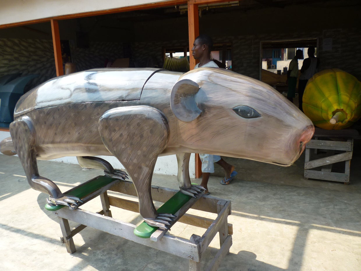 Artful caskets of Ghana