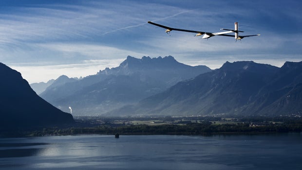 Solar Impulse, a solar-powered airplane 