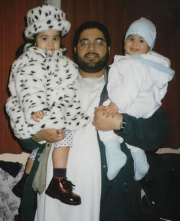 Shaker Aamer and his two oldest kids. 