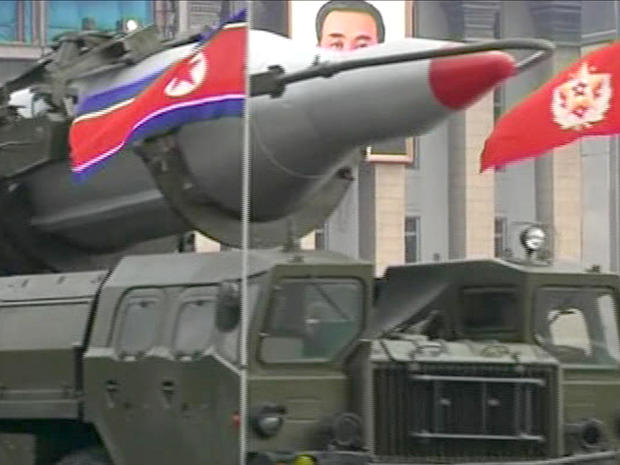 North Korean Musudan, or Taepodong X, intermediate-range missile 