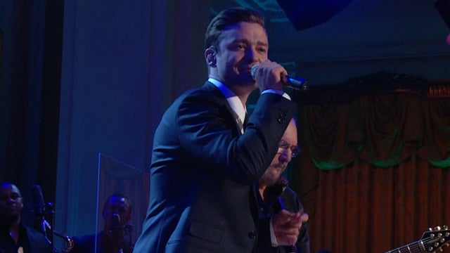 Justin Timberlake performs at Obama's Soul soiree  