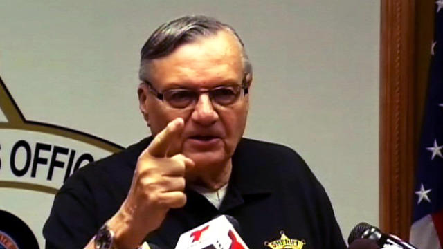 Sheriff Joe Arpaio: "I am not gonna be intimidated by anyone" 