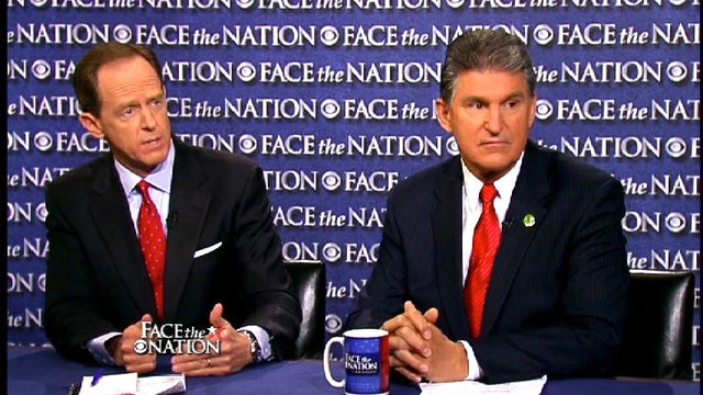 Manchin & Toomey on gun legislation: We're "close" to having votes  