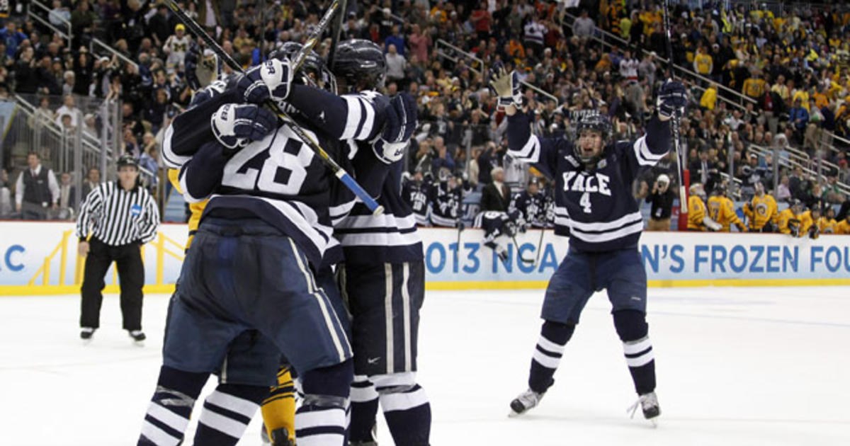 Yale Wins Hockey Championship With 4-0 Victory Over Quinnipiac - CBS Boston