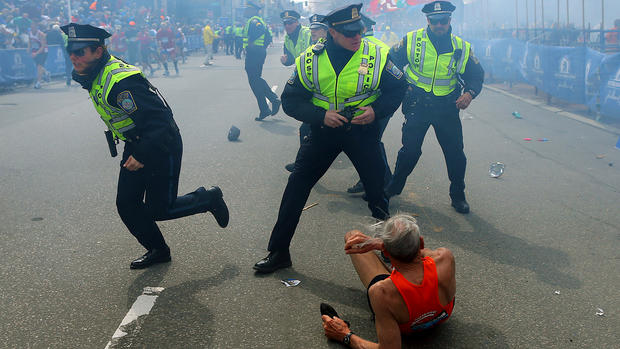 Boston Marathon bombing: Iconic images 