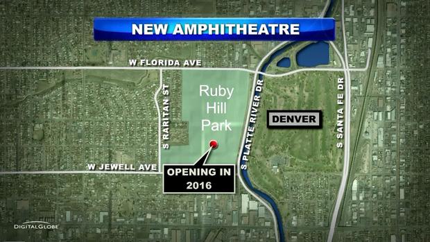 RUBY HILL AMPHITHEATER MAP 