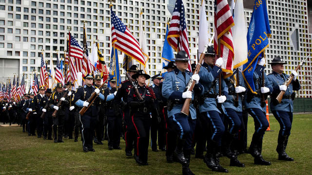 4/24: Brother of slain officer speaks at Boston memorial; Defying gravity: A solar flight 