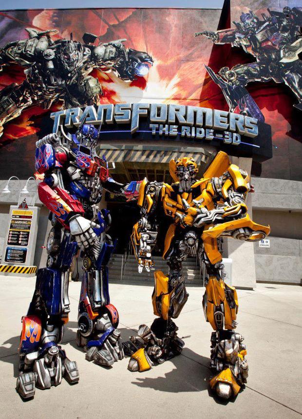 Universal Studios Transformers Ride photos Universal Studios Hollywood 