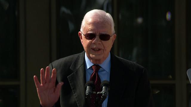 Carter praises Bush's "great contributions" to Africa 