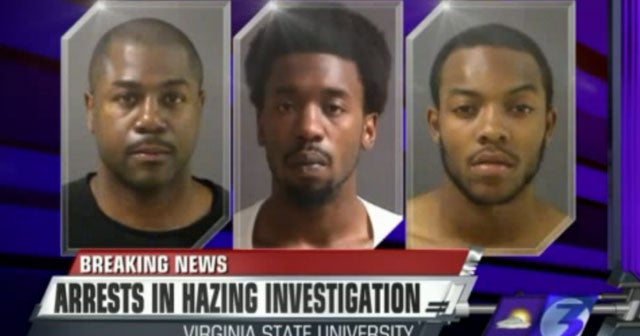 Virginia Hazing Three arrested, one sought, after two Virginia State