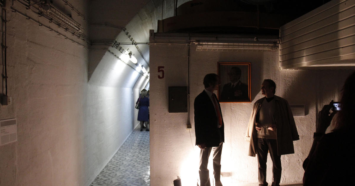 Artists turn Bosnia nuke bunker into art gallery - CBS News