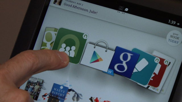 Barnes & Noble adds Google Play to its tablets 