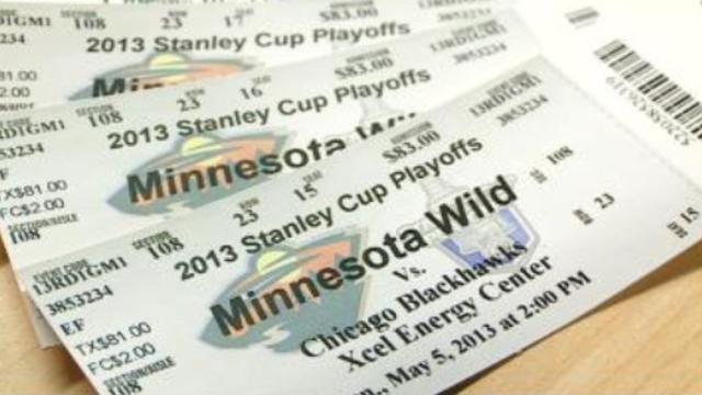 Where to buy Wild playoff tickets