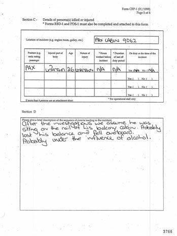 Rumors and theories surrounding George Smith's disappearance began almost immediately. Early on, the ship's captain described it as a likely accident.  