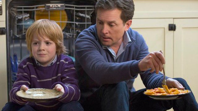 Michael J. Fox speaks at the Middlesex Community College Celebrity Forum 