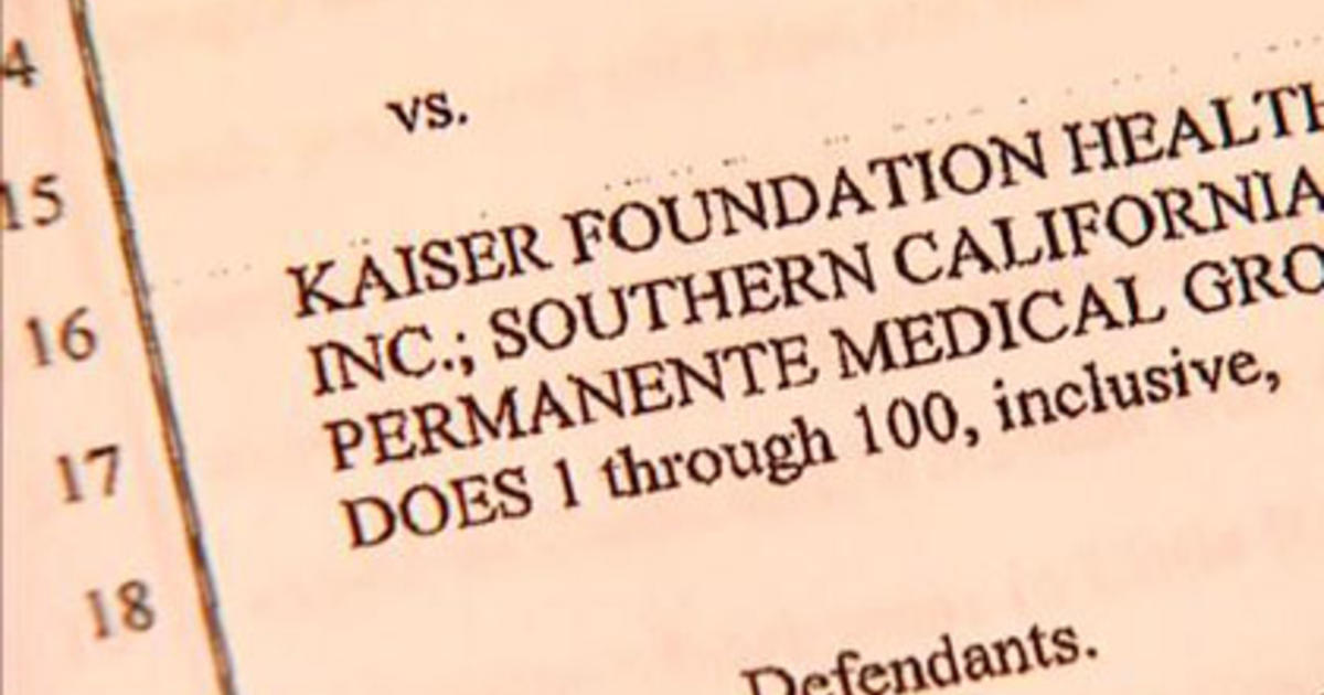 Man Files 2M Lawsuit, Says Kaiser Refused To Cover LifeSaving
