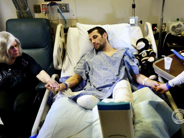 In the last 30 days, Marc Fucarile's family has taken shifts to make sure he's never alone. 