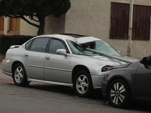 Man Arrested In Fatal South LA Hit-And-Run- Car 