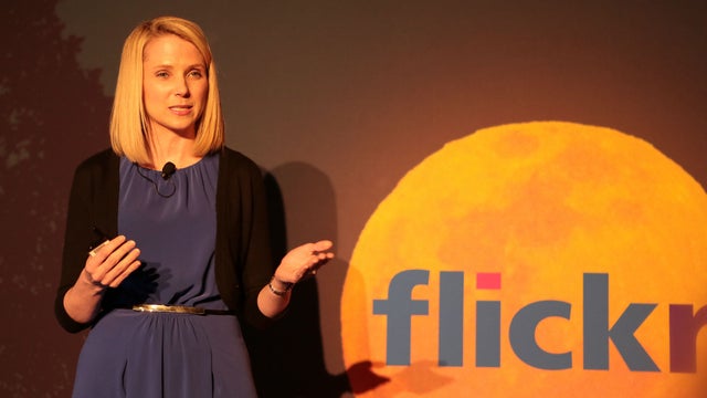 Marissa Mayer at Flickr event in New York 