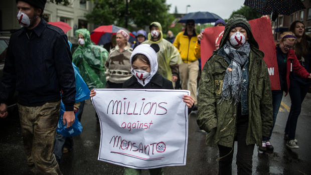 Widespread protests against Monsanto 