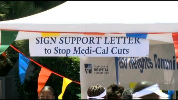 Medi-Cal Cuts Protested 