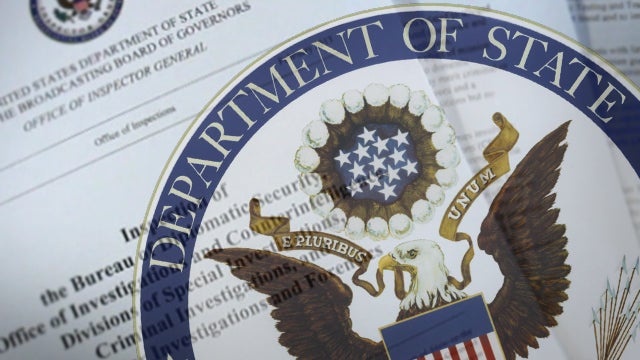 State Department official Seal, memo  