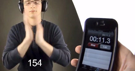 Watch the world record in clapping get shattered CBS News