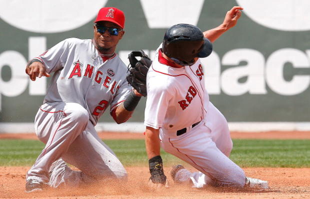 Los Angeles Angels of Anaheim v Boston Red Sox 
