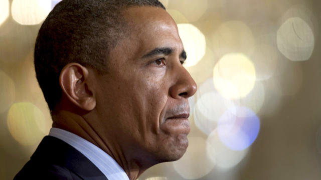 President Barack Obama pauses while speaking in the East Room of the White House in Washington, Monday, June 10, 2013, during a ceremony to commemorate the 50th anniversary of the Equal Pay Act. 