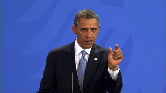 Obama to Germans: America is not "rifling" through your emails 